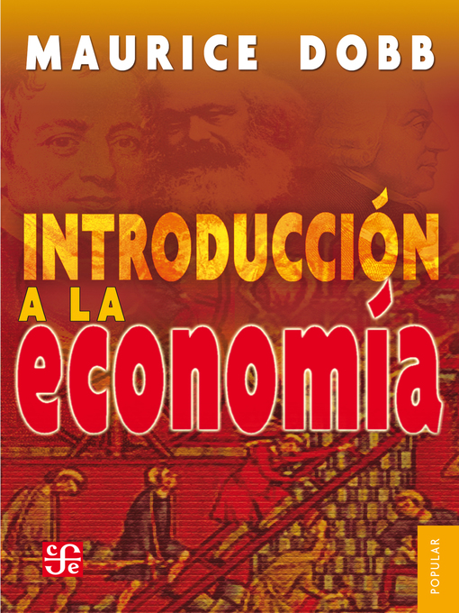 Detalles del título Introducción a la economía de Mauricio Dobb - Disponible